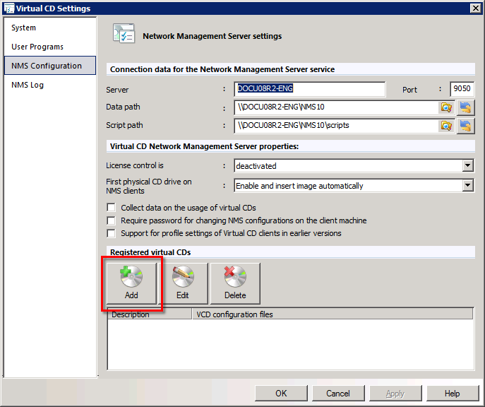 Settings_known_cds